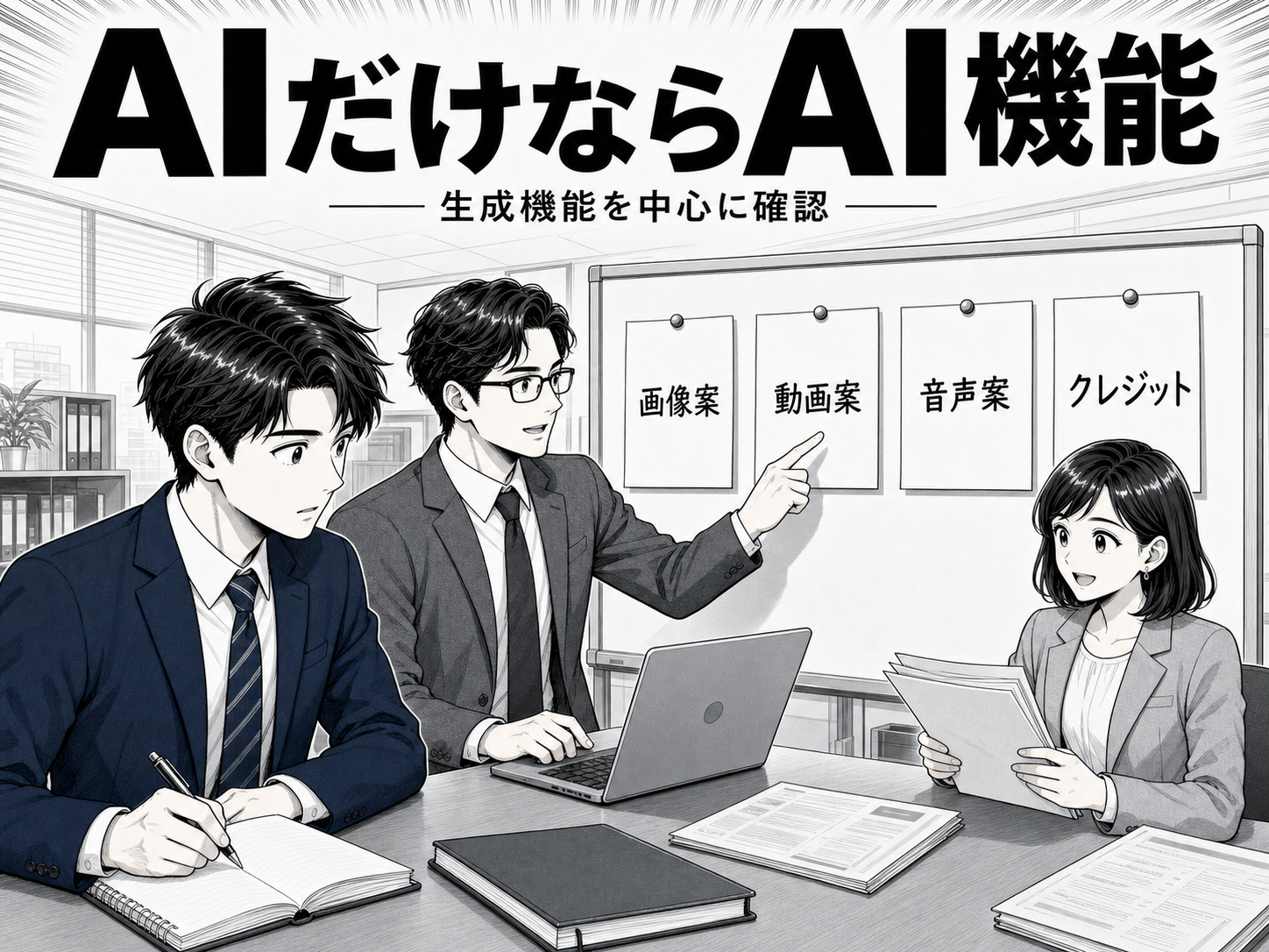 AI機能プランはAI生成だけ使いたい人向け