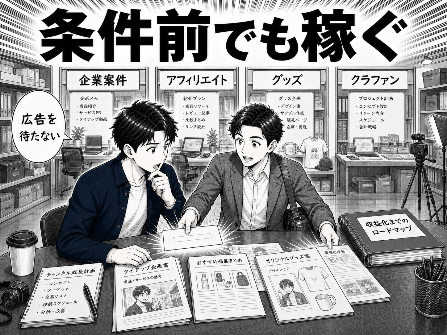 収益化条件を満たしていなくても稼ぐ4つの方法