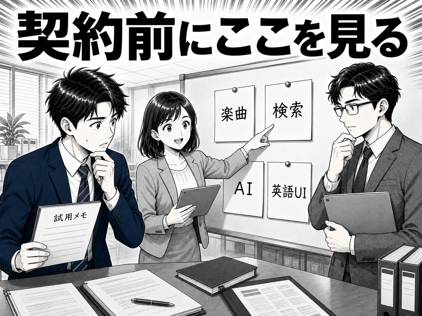 契約前のチェックポイント