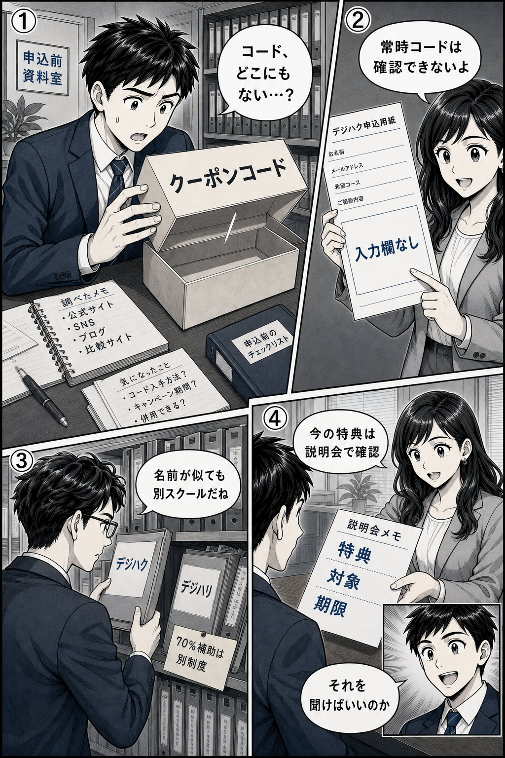デジハクに使えるクーポンコード