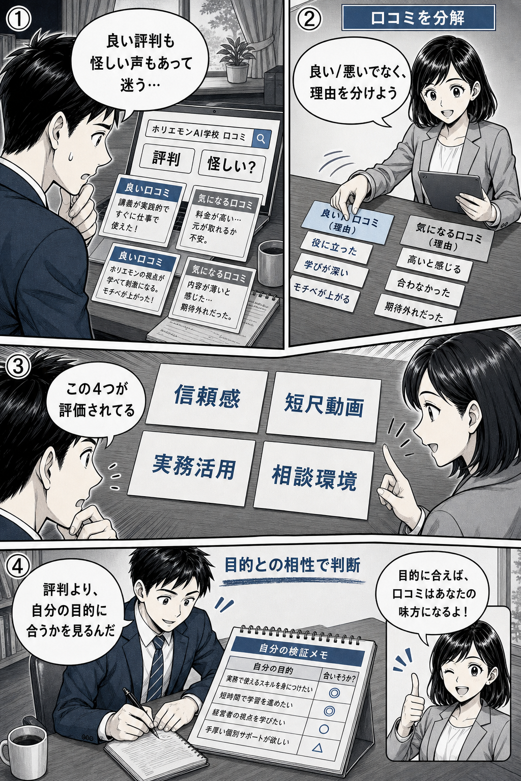 ホリエモンAI学校の口コミと評判
