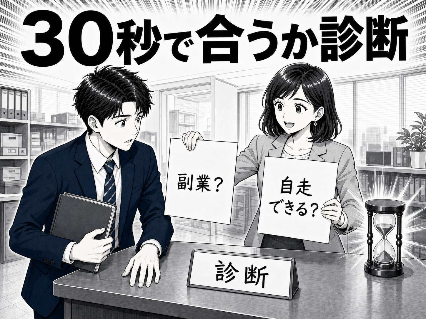 30秒診断:デジハクが合う人・合わない人