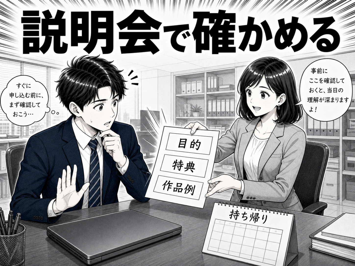 無料説明会の流れと申し込み前の注意点