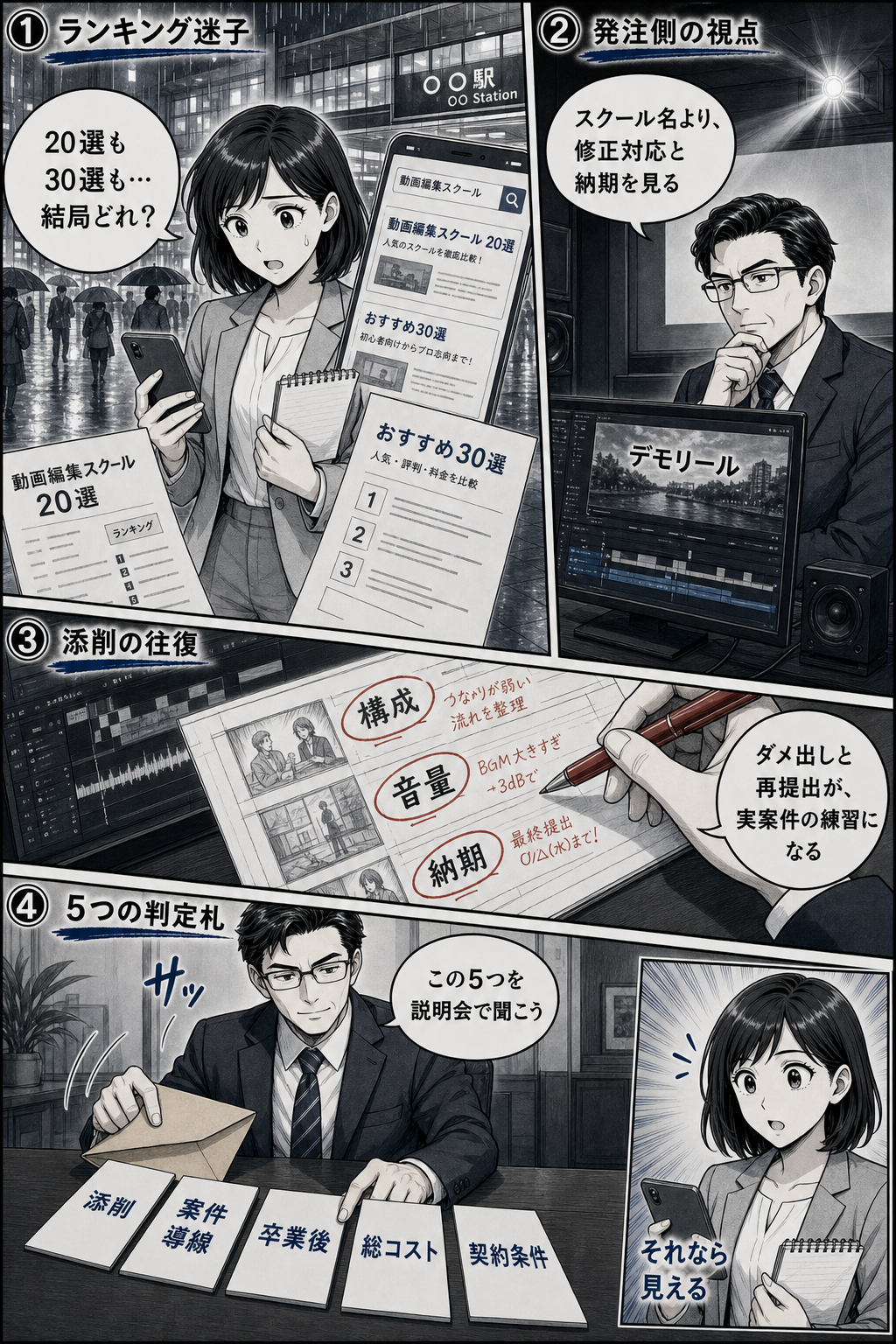 動画編集スクールおすすめはどこ